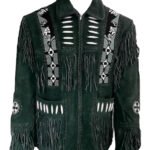 Mens Western Fringe Jacket 