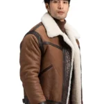 Sheepskin Leather Jacket - thecreativeleather.com