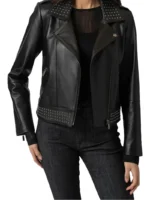 BLACK STUDDED BIKER JACKET (3)