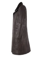 Beautiful Men’s Knee Length coat Cow Skipper Leather (1)