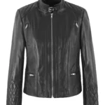 black biker leather jacket - the creative leather