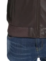 Lambskin Leather Bomber Jacket for Men (3)