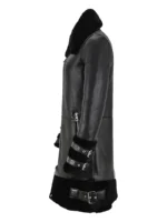Ladies Black Louane Sheepskin Coat