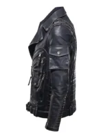 COWHIDE BIKER LEATHER JACKET (2)