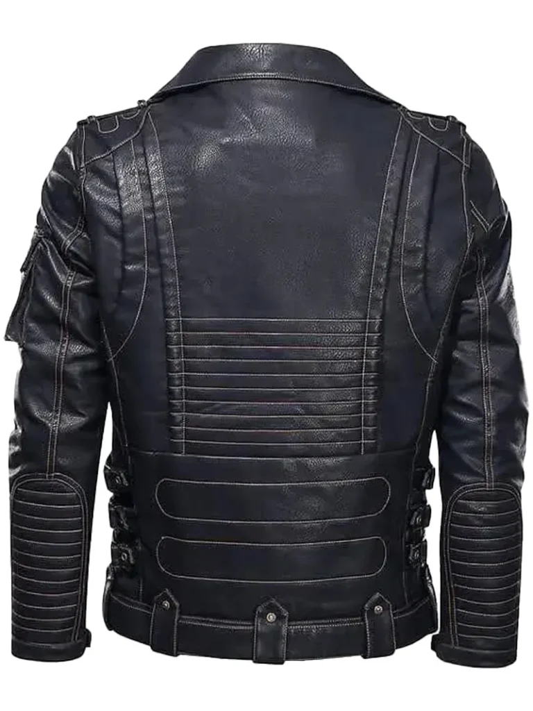 COWHIDE BIKER LEATHER JACKET (4)