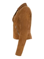 suede moto jacket