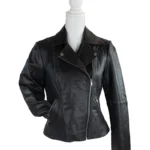 Custom Embroidery Leather Jacket