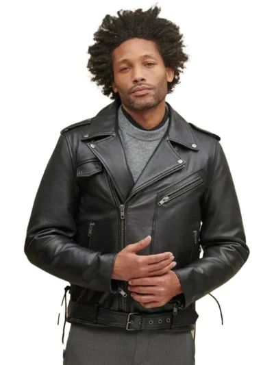 Finn Leather Rider Jacket with Thinsulate™ Lining (1) - the creative leather