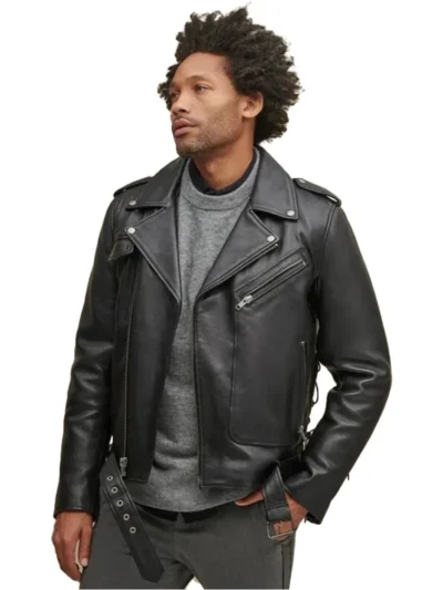Finn Leather Rider Jacket with Thinsulate™ Lining (2)