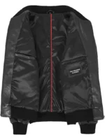 Gerard 7952 Retro-Style Black Flight Bomber Leather Jacket for Men (5)