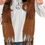 Groovy 60's Hippie Vest (1) - the creative leather