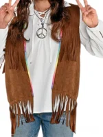 Groovy 60's Hippie Vest (1) - the creative leather