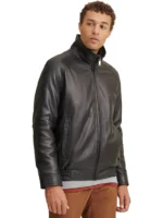 Leather Bomber Jacket with Thinsulate™ Lining (2)
