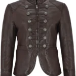 Maroon Light Bliss Genuine Napa Leather