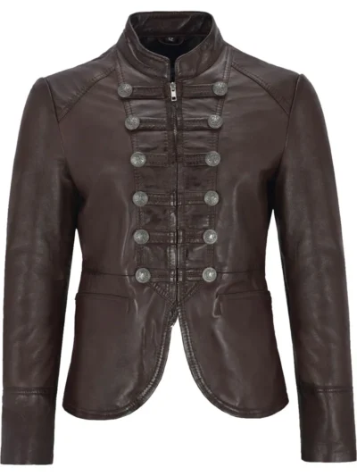 Maroon Light Bliss Genuine Napa Leather