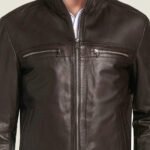 Men-Lambskin-Leather-Bomber-Jacket-in-Dark-Brown-zoom