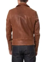 Men Premium Leather Biker Jacket (5)