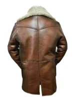 Men’s Aviator Leather Trench Coat (1)