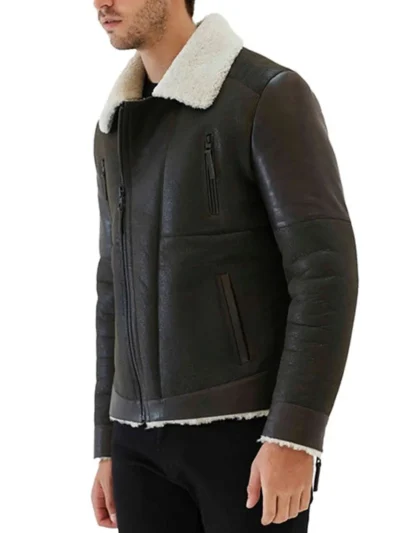 Cowhide Aviator Leather Jacket