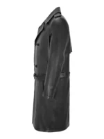 Mens Knee Length Leather Trench (3)