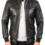 Men's Leather Motorcycle Jacket - the creative leathter