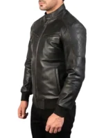 Men's Leather Motorcycle Jacket (2)