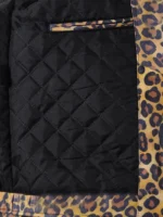 Men's Leopard Print Biker Leather Jacket (3)
