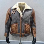 Shearling Flight Pilot Bomber Jacket