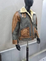 Shearling Flight Pilot Bomber Jacket