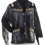 Black Suede Leather Jacket - creative leather