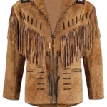 Real Suede Western Style Leather Jacket for Sale - the creative leather