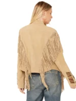 SCULLY WOMEN’S BEADED AND LACE FRINGE JACKET (4)