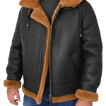 Shearling Bomber Jacket for Men – B3 Style (2)