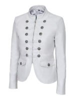 Real Leather Jacket Real Napa Victory Military Parade Style 8976