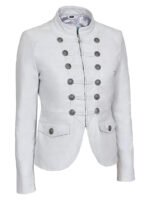 Real Leather Jacket Real Napa Victory Military Parade Style 8976