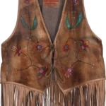 Vintage Womens Leather Vest