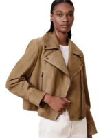 WOMEN SUEDE MOTO JACKET (3)
