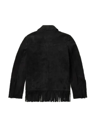 Women Fringe Jackets backside