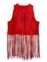 Women Vintage 100% Genuine Leather Vest (2)