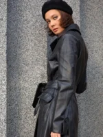 Women’s Leather Signature Long Coat
