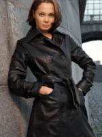 Women’s Leather Signature Long Coat