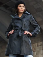 Women’s Leather Signature Long Coat