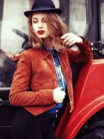 Women’s Suede Leather Jacket (2)