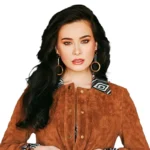 Women Brown Suede Leather Jacket