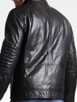Men Cafe Racer Leather Jacket