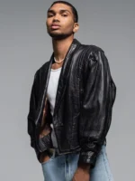Men’s Leather Blazer