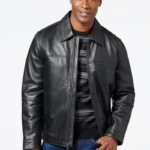 Men’s Leather Jacket - Black Leather Jacket