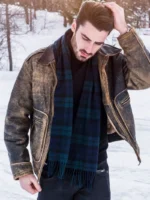Men’s Vintage Moto Leather Jacket