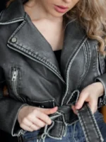 Leather Biker Jacket For Biker Women
