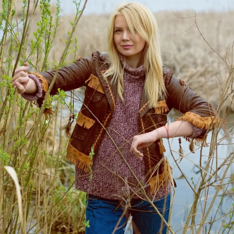 Women's Classic American Fringe Jacket